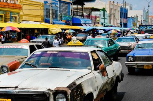 Old cars in Venezuela.