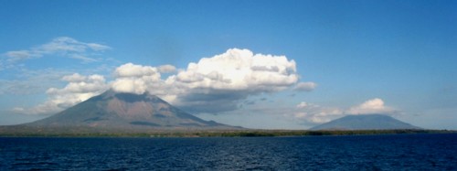 The beautiful volcanic island of Ometepe. The beautiful volcanic island of Ometepe.
