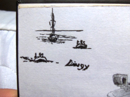 Sketching of Sailboat Dinghies