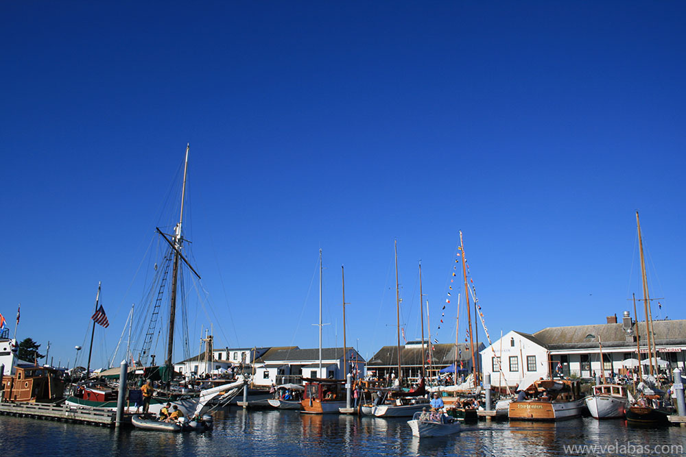The Wooden Boat Festival sees some 300 boats and 150 presentations.