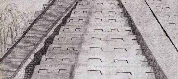 Chichen Itza Pyramid Sketch