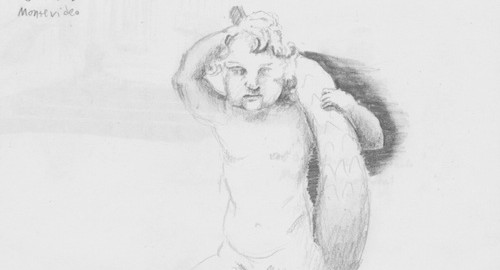 Travel Drawing Montevideo Uruguay