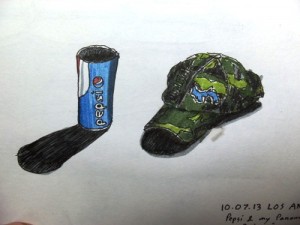 Drawing of Pepsi