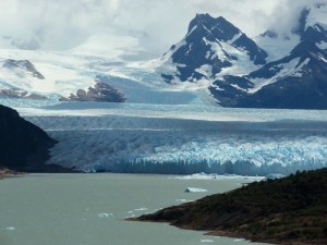 The Perito Moreno glacier in Patagonia.