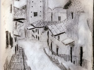 Travel Drawing from Tapalpa Mexico