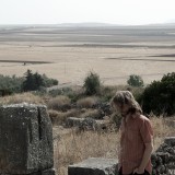 Me, wandering around the ruins at Volubilis